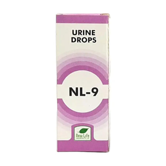 New Life Labs NL9 Urine Drops 30 ml – homeopathic drops supporting urinary tract health and relief from discomfort during urination