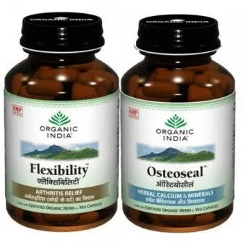 Organic India - Arthritis Care Pack 2 x 60 Capsules (Flexibility & Osteosal) - my-ayurvedic