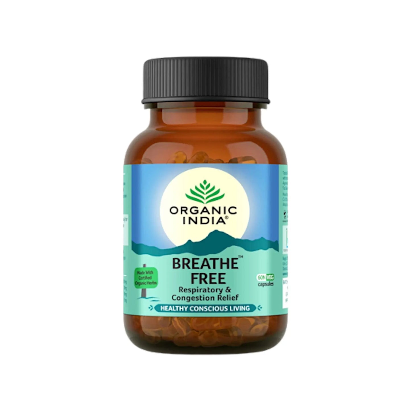 Organic India - Breathe Free 60 Capsules - my-ayurvedic