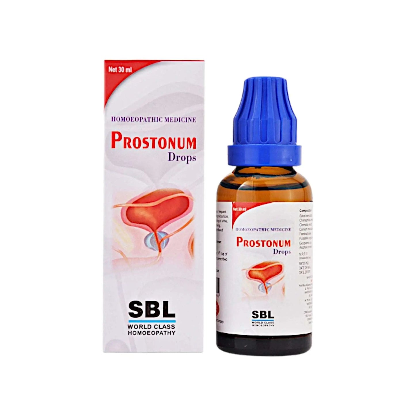 SBL Homeopathy - Prostonum Drops 30 ml - my-ayurvedic