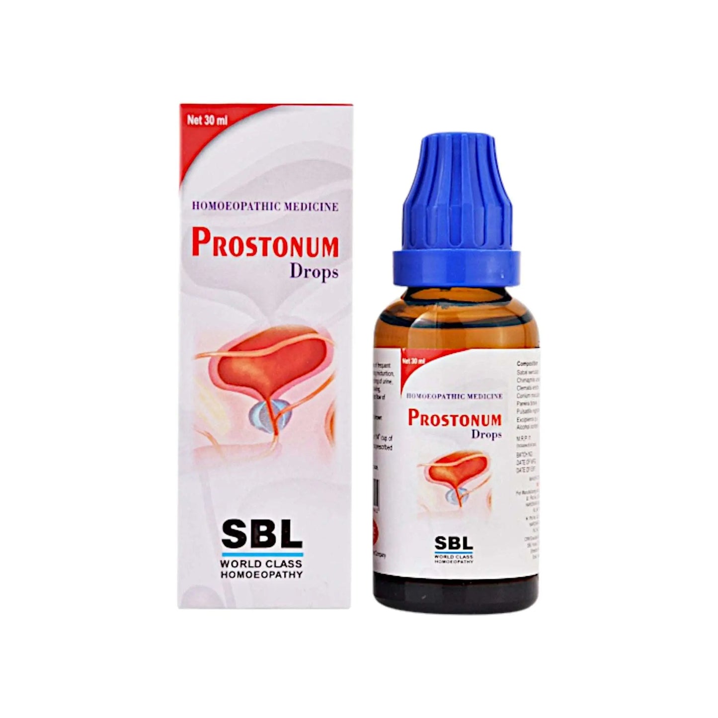 SBL Prostonum Drops 30 ml – homeopathic drops for prostate health and urinary comfort
