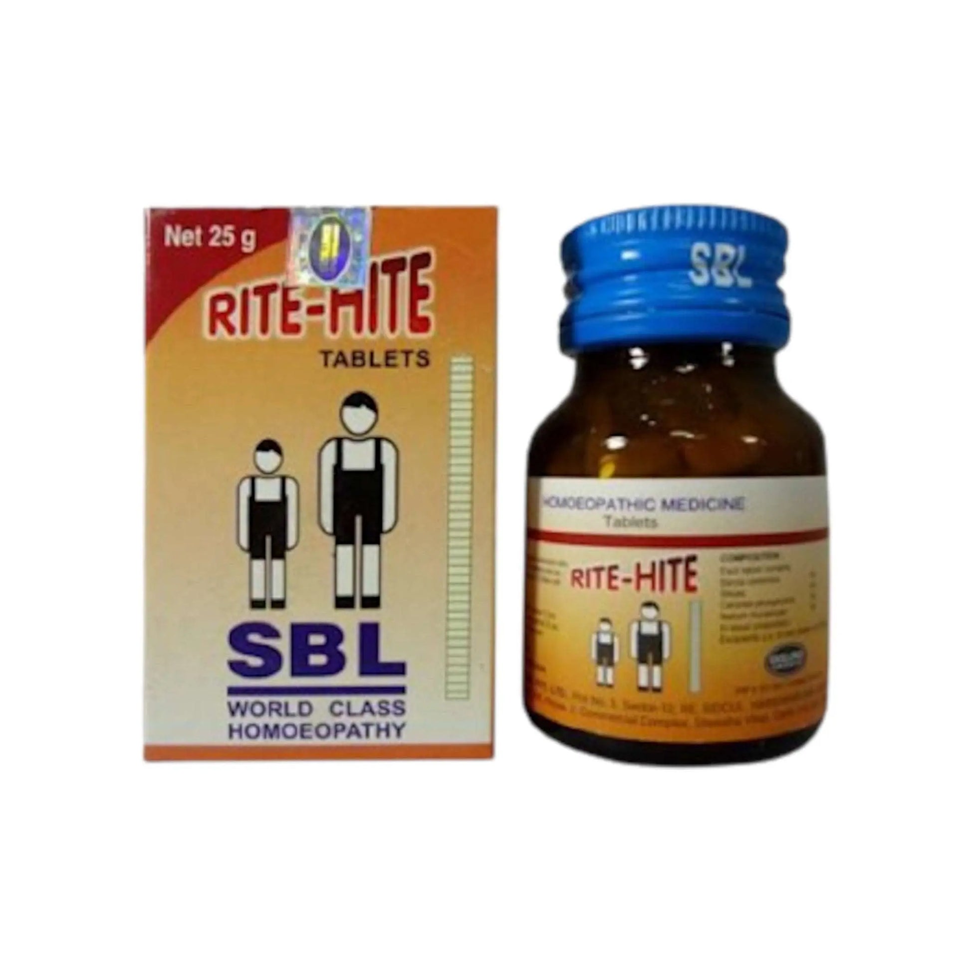 SBL Homeopathy - Rite-Hite Tablets 25 g - my-ayurvedic