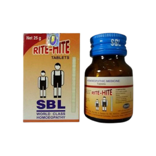 SBL Homeopathy - Rite-Hite Tablets 25 g - my-ayurvedic