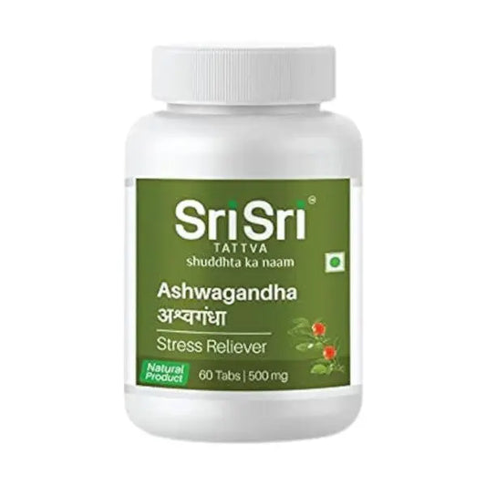 Sri Sri Ayurveda - Ashwagandha 60 Tablets - my-ayurvedic