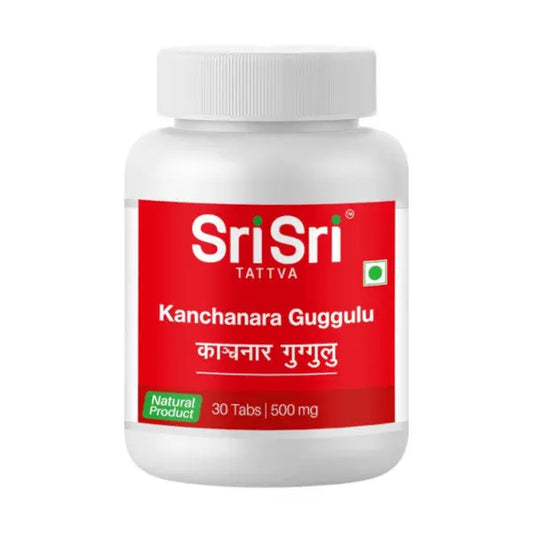 Sri Sri Ayurveda - Kanchanara Guggulu 60 Tablets - my-ayurvedic
