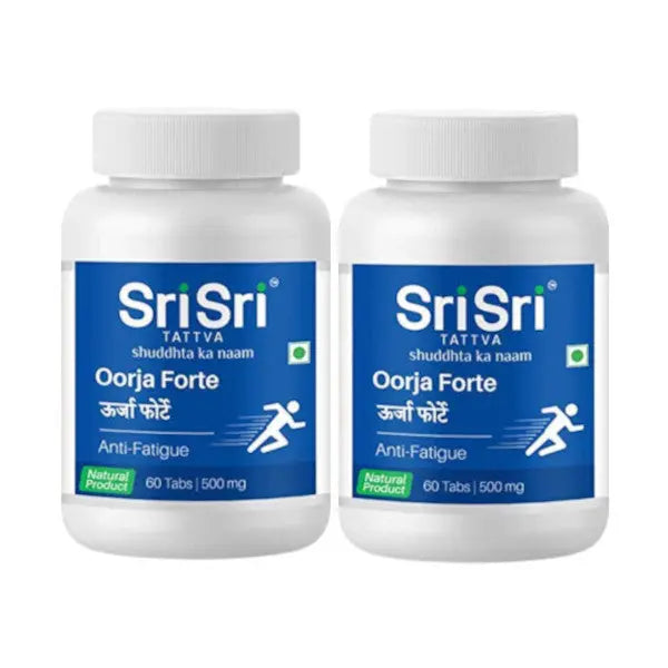 Sri Sri Ayurveda - Oorja 60 Tablets - my-ayurvedic