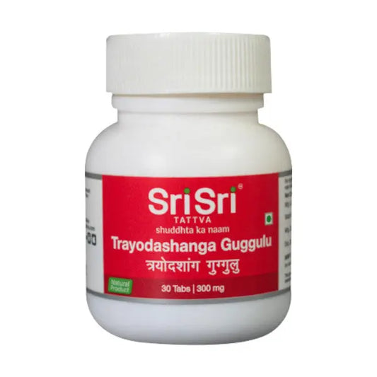 Sri Sri Ayurveda - Trayodasanga Guggulu 30 Tablets - my-ayurvedic
