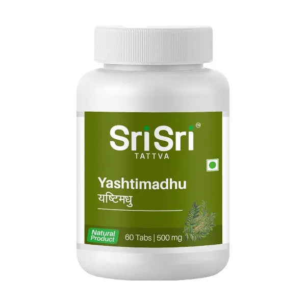 Sri Sri Ayurveda - Yashtimadhu 60 Tablets - my-ayurvedic