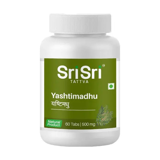 Sri Sri Ayurveda - Yashtimadhu 60 Tablets - my-ayurvedic