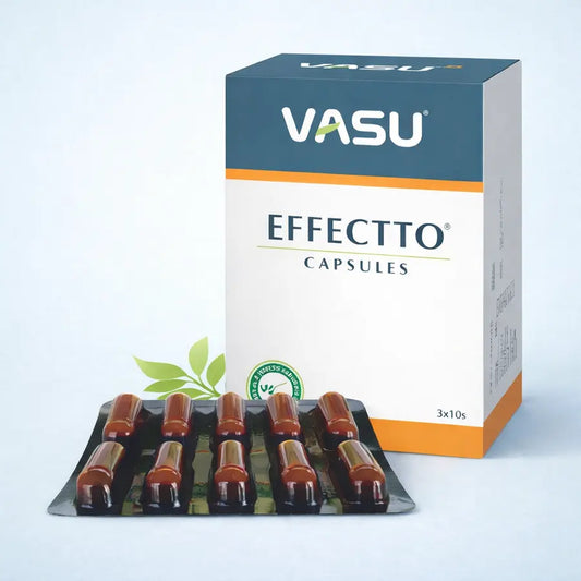 Vasu Healthcare Effecto Capsules 30 capsules – Ayurvedic prostate health and urinary support supplement for men