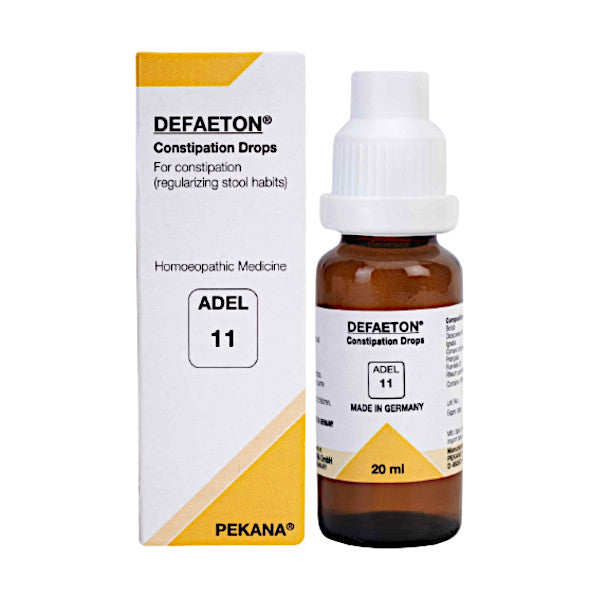 Image: ADEL11 Defaeton Drops 20ml - Homeopathic relief for constipation and digestive spasms