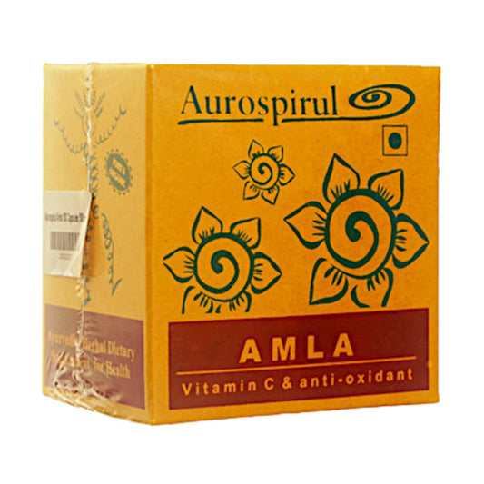 Image: Aurospirul Amla 100 Capsules: Ayurvedic vitality in a bottle. Boost immunity, support heart health.