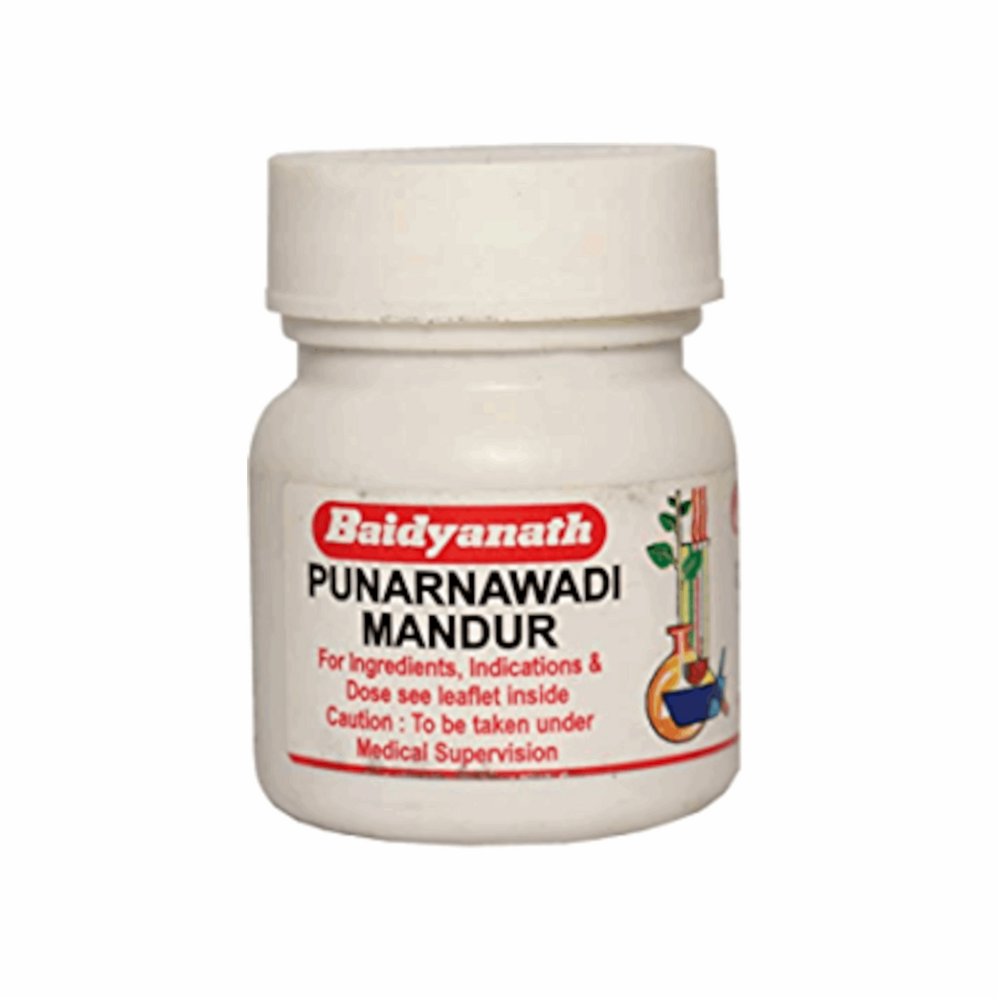 Image: Baidyanath Punarnawadi Mandur: 40 Tablets: Ayurvedic wellness support.