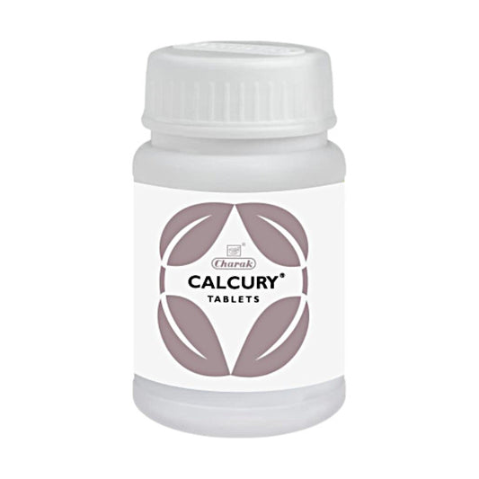 Image: Charak - Calcury 40 Tablets: Natural remedy for kidney health, stone management, and a healthy urine  tract.