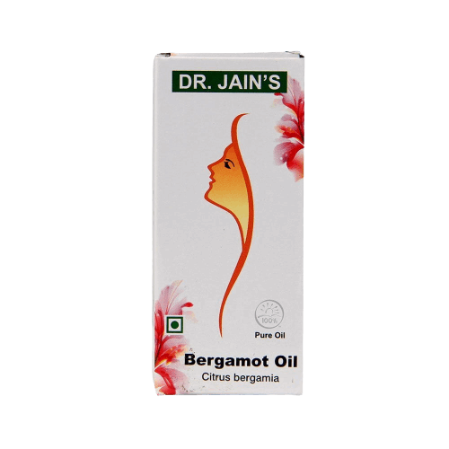 Image for Dr. Jain's Bergamot Essential Oil - 15 ml. Versatile oil for infections, emotional relief, and digestive support.