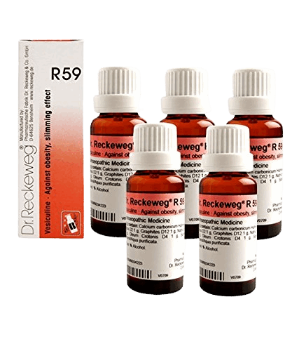 Image: DR. RECKEWEG R59 - Obesity and Weight Drops 22 ml - A natural solution for weight management and thyroid health.