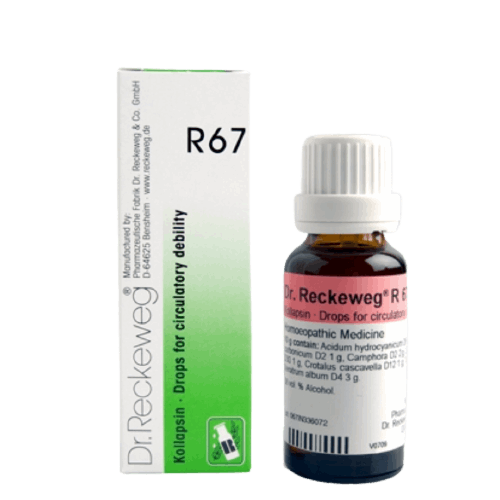Image: Dr. Reckeweg R67 - Kollapsin Drops 22 ml for Circulatory Debility 22 ml