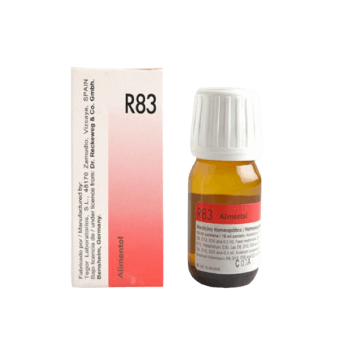 Image: DR. RECKEWEG R83 - Food-Allergy Drops 22 ml - Natural relief for food allergies and their associated symptoms.