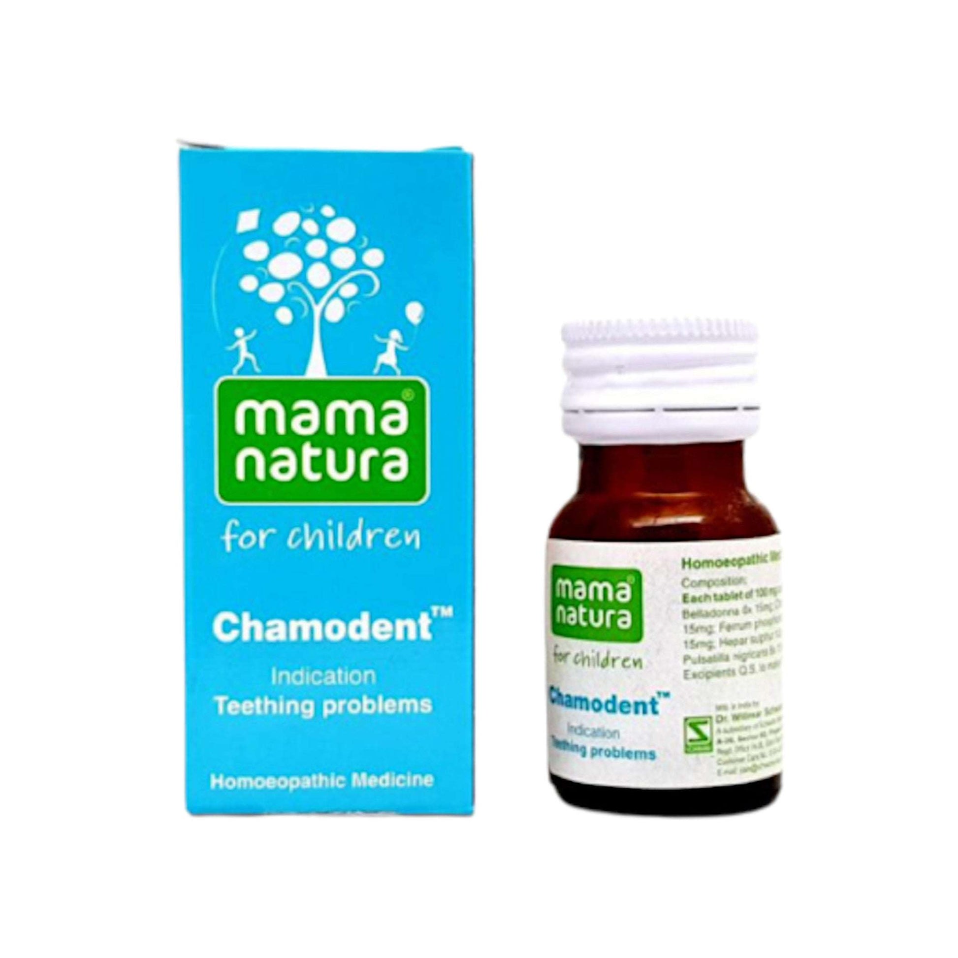 Image: Dr. Schwabe Chamodent Globules 10 g: Soothe teething-related discomfort in infants and children with homeopathic Chamomilla.