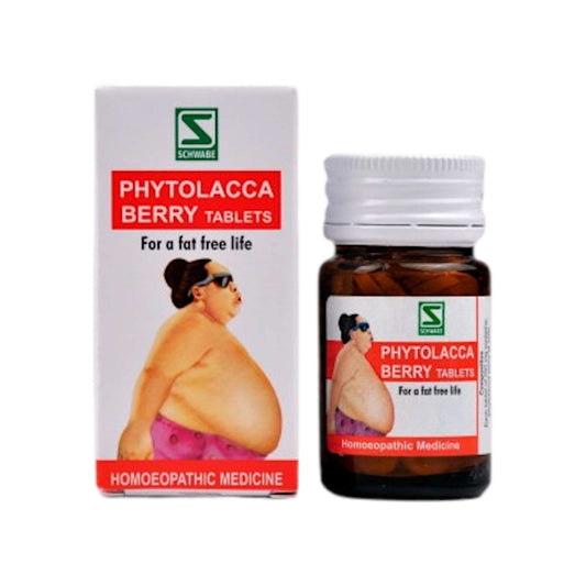 Image: Dr. Schwabe Homeopathy Phytolacca Berry Tablets 20 g - Promotes weight loss and digestive balance