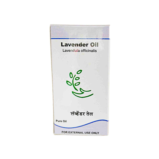 Image for Dr. Jain's Lavender Oil - 10 ml. Versatile essential oil for skin, hair, relaxation, and more.