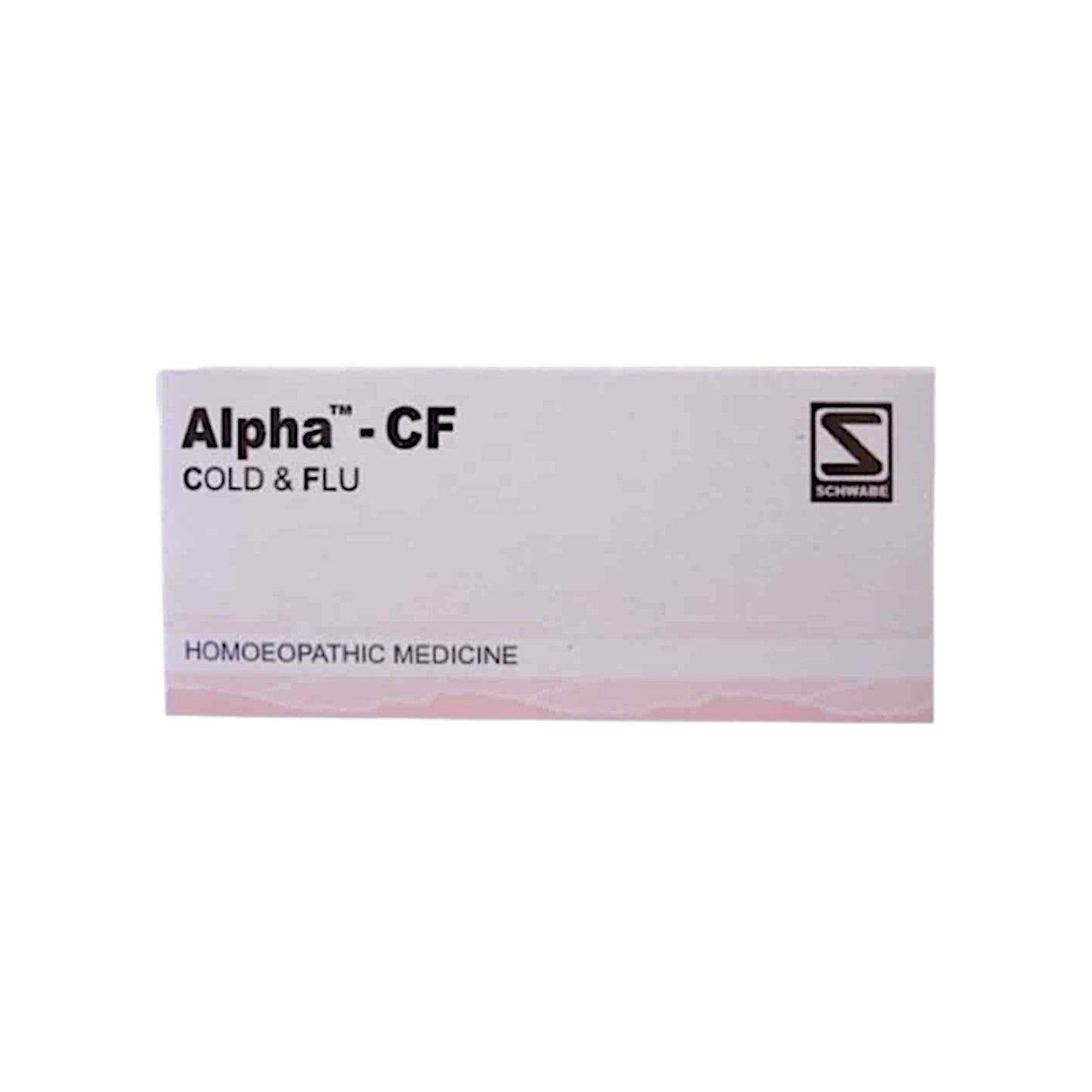 Image: Dr. Willmar Schwabe Homeopathy - Alpha-CF 40 Tablets - Homeopathic remedy for cold and flu relief.