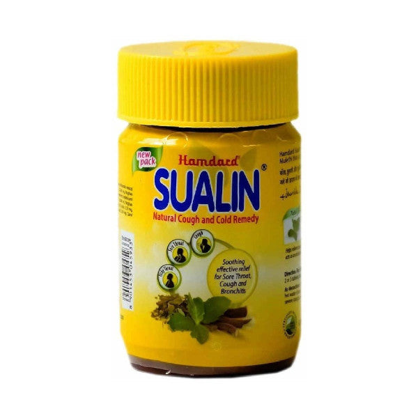 Hamdard Sualin 120 Tablets: Herbal remedy for cough and cold. Soothes throat, reduces congestion