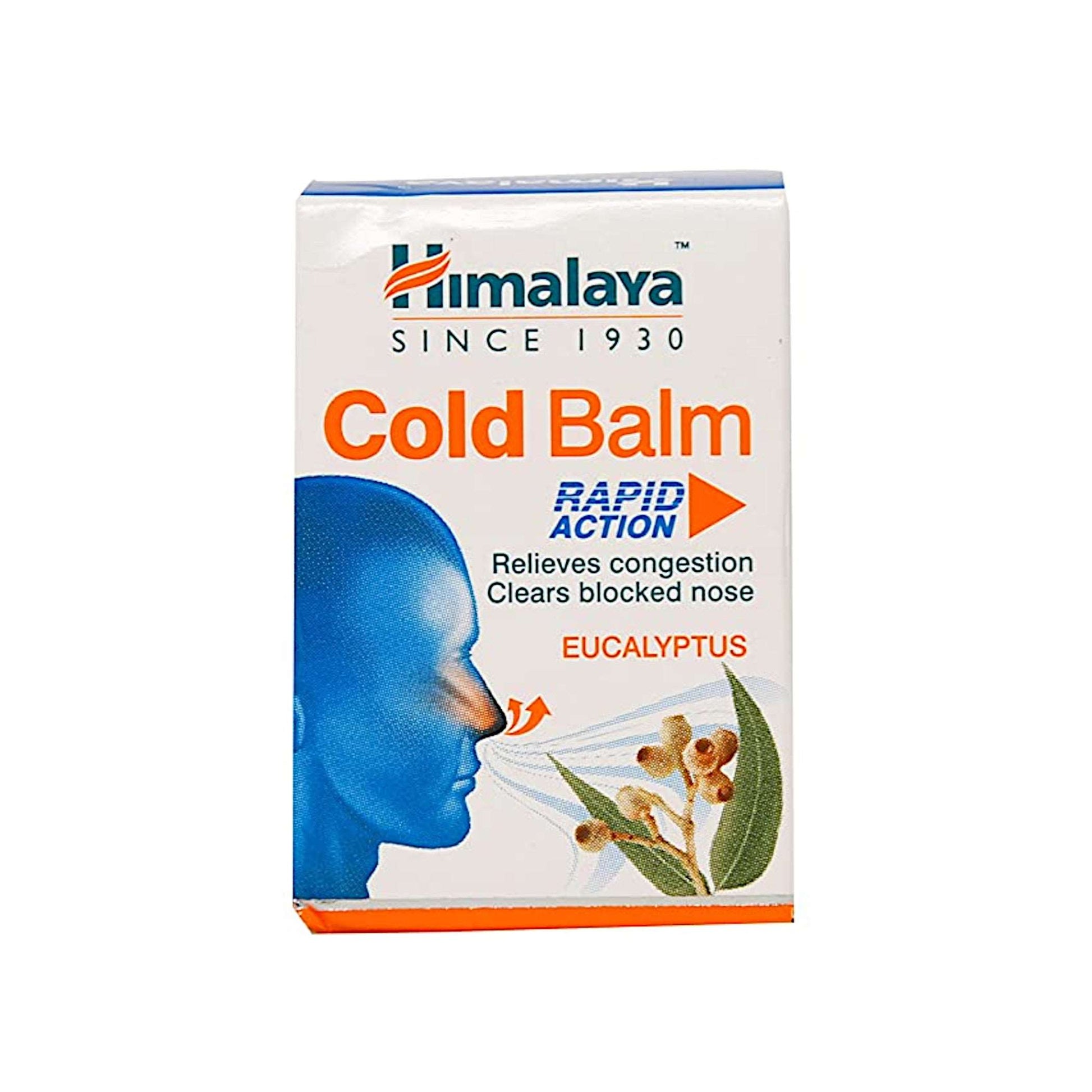 Image: Himalaya Herbals - Cold Relief Balm 45 g: Ayurvedic remedy for cold and congestion relief.