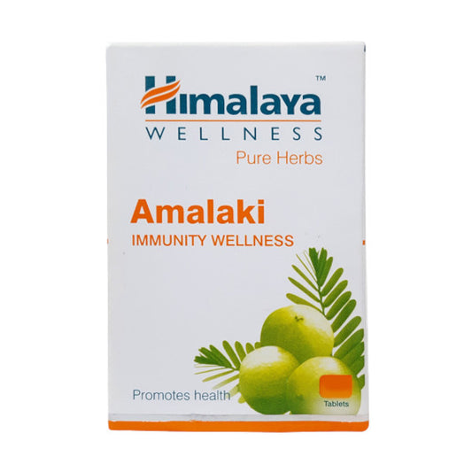 Image: Himalaya Amalaki 60 Tablets: Ayurvedic immunity boost with Vitamin C for digestion, skin, and eye health.