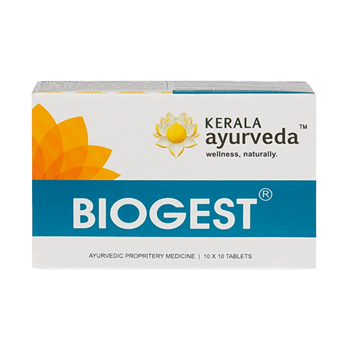 Image: Kerala Ayurveda Biogest 100 Tablets - Combats recurrent infections.