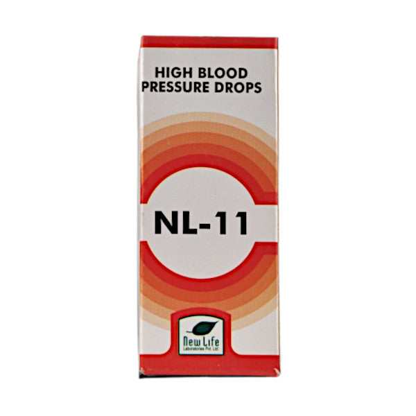 Image: New Life Labs NL11 High Blood Pressure Drops 30ml: Natural support for cardiovascular health.