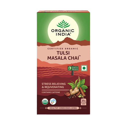 Organic India - Tulsi Chai Masala Tea 25 Teabags