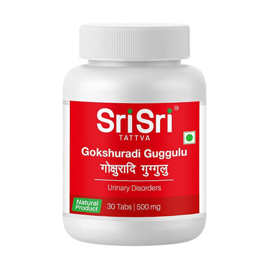 Image: Sri Sri Ayurveda Gokshuradi Guggulu 30  Tablets - Ayurvedic Support for Kidney and Urinary Health.