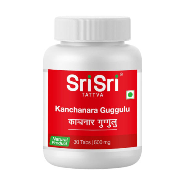 Image: Sri Sri Ayurveda Kanchanara Guggulu 60 Tablets - Ayurvedic Support for Thyroid and Lymphatic Health..