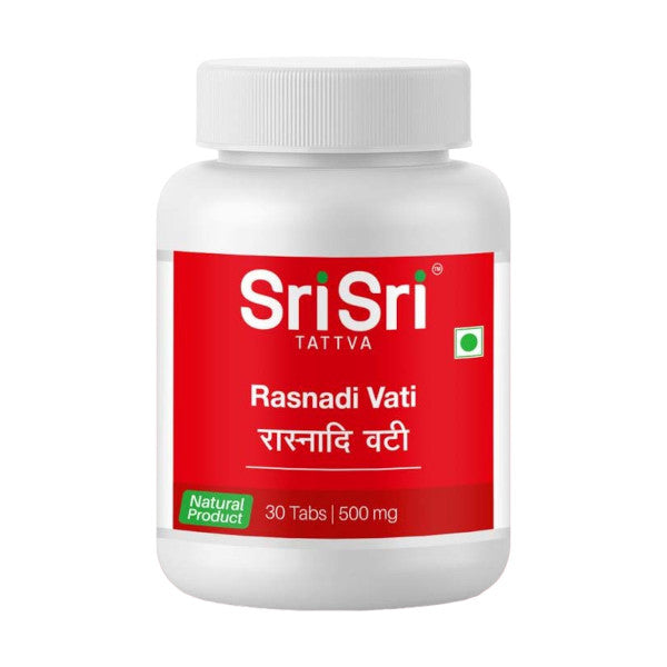 Sri Sri Ayurveda Rasnadi Vati 30 Tablets: Natural relief for muscle pain, stiffness, and numbness. 