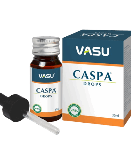 Image: Vasu Healthcare Caspa Drops 30 ml - Ayurvedic Digestive Solution for Infants and Children.