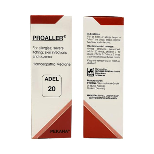 Image: ADEL20 Proaller Drops 20 ml: Homeopathic Relief for Skin Infections and Allergies.