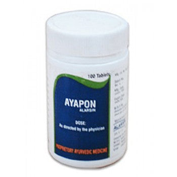 Alarsin - Ayapon 100 Tablets: Ayurvedic Relief for Bleeding Disorders.