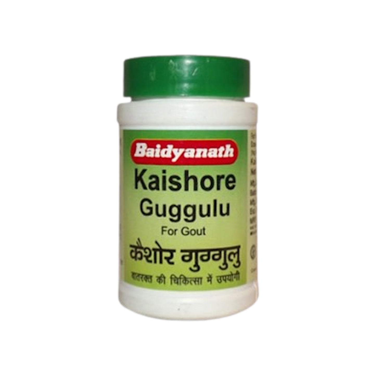 Baidyanath - Kaishore Guggulu 80 Tablets