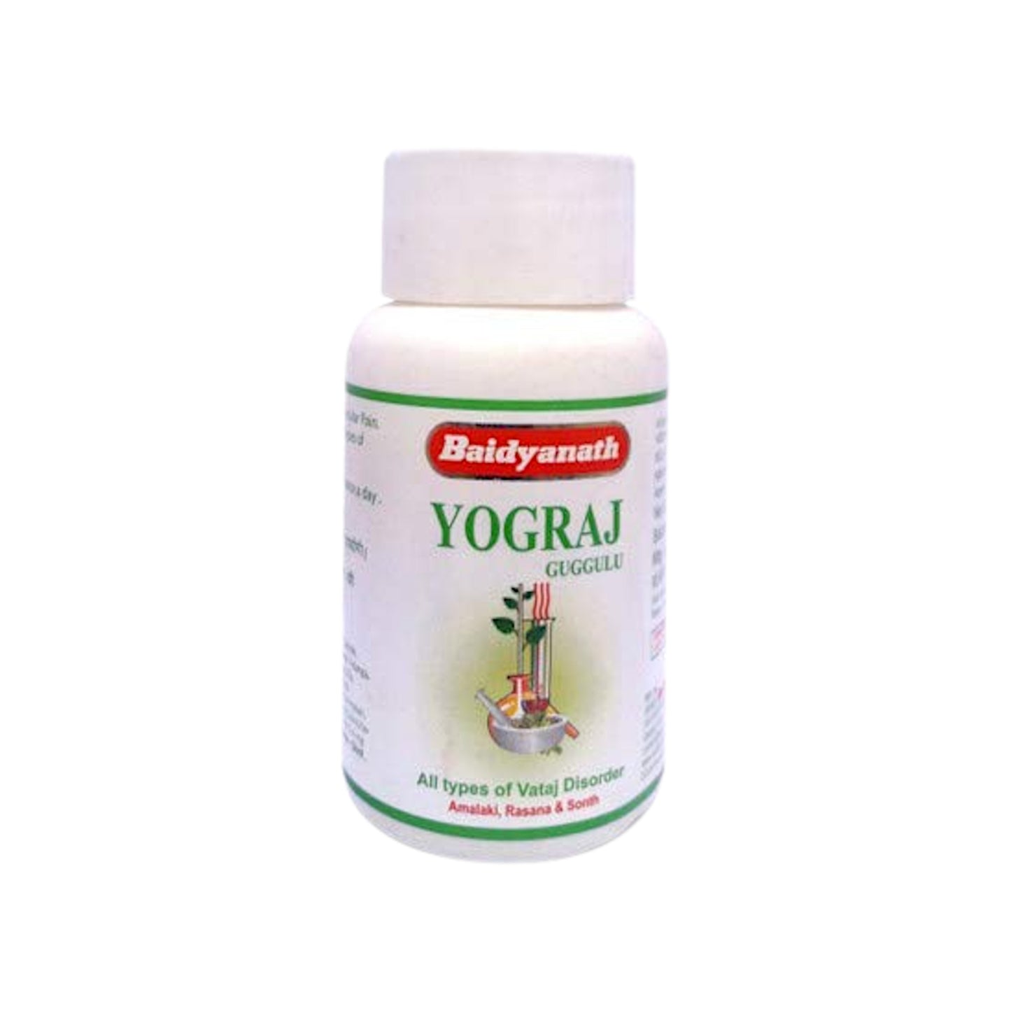 Image: Baidyanath Yogaraj Guggul 120 Tablets: Ayurvedic joint formula for arthritis and rheumatism.