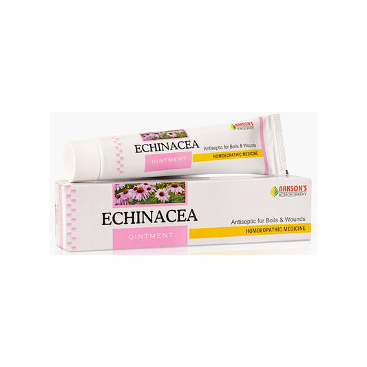 Image: Bakson's Homeopathy Echinacea Ointment 25 g: Skin remedy for infections and inflammation.