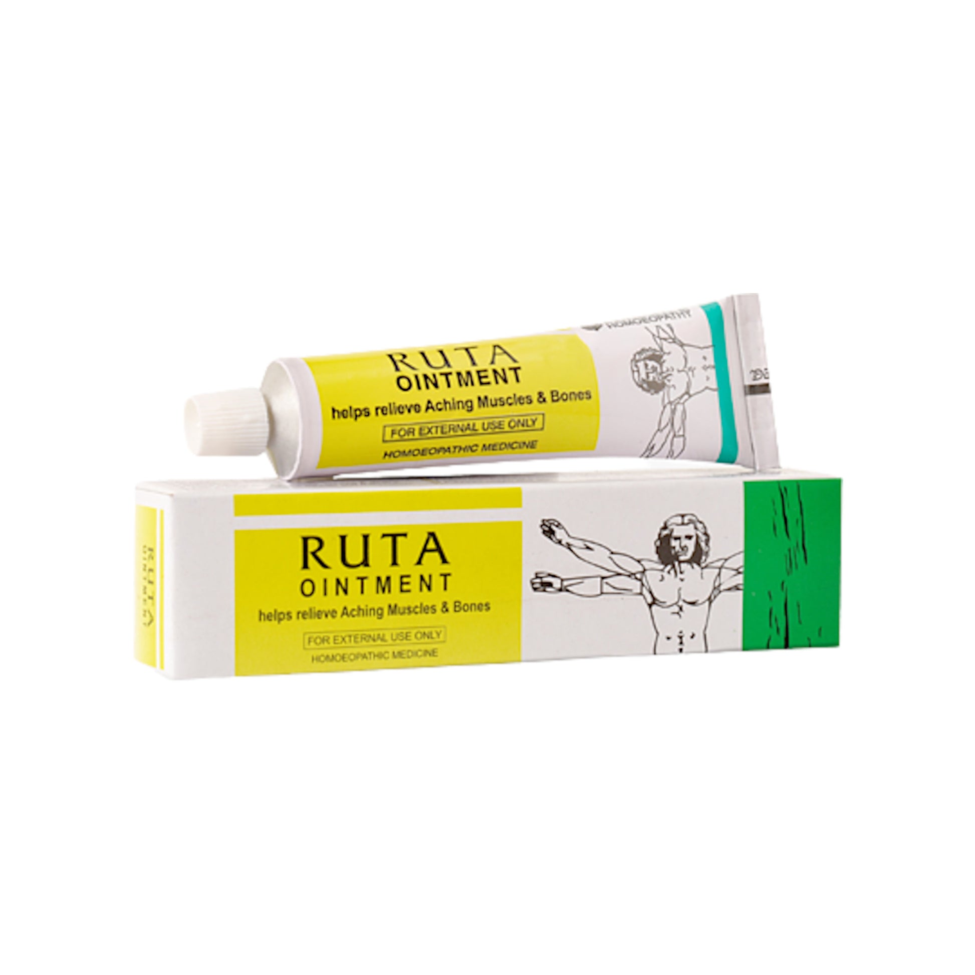 Image: Bakson's Ruta Ointment 25 g: Relief for sprains, strains, and tendonitis.