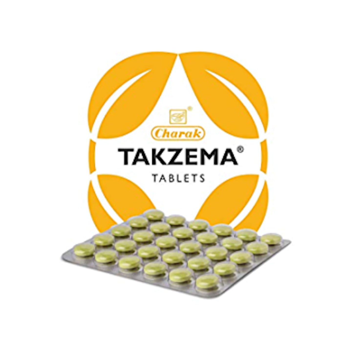 Image of Charak Takzema 30 Tablets promote skin healing and alleviate symptoms of skin disorders like eczema and dermatitis.