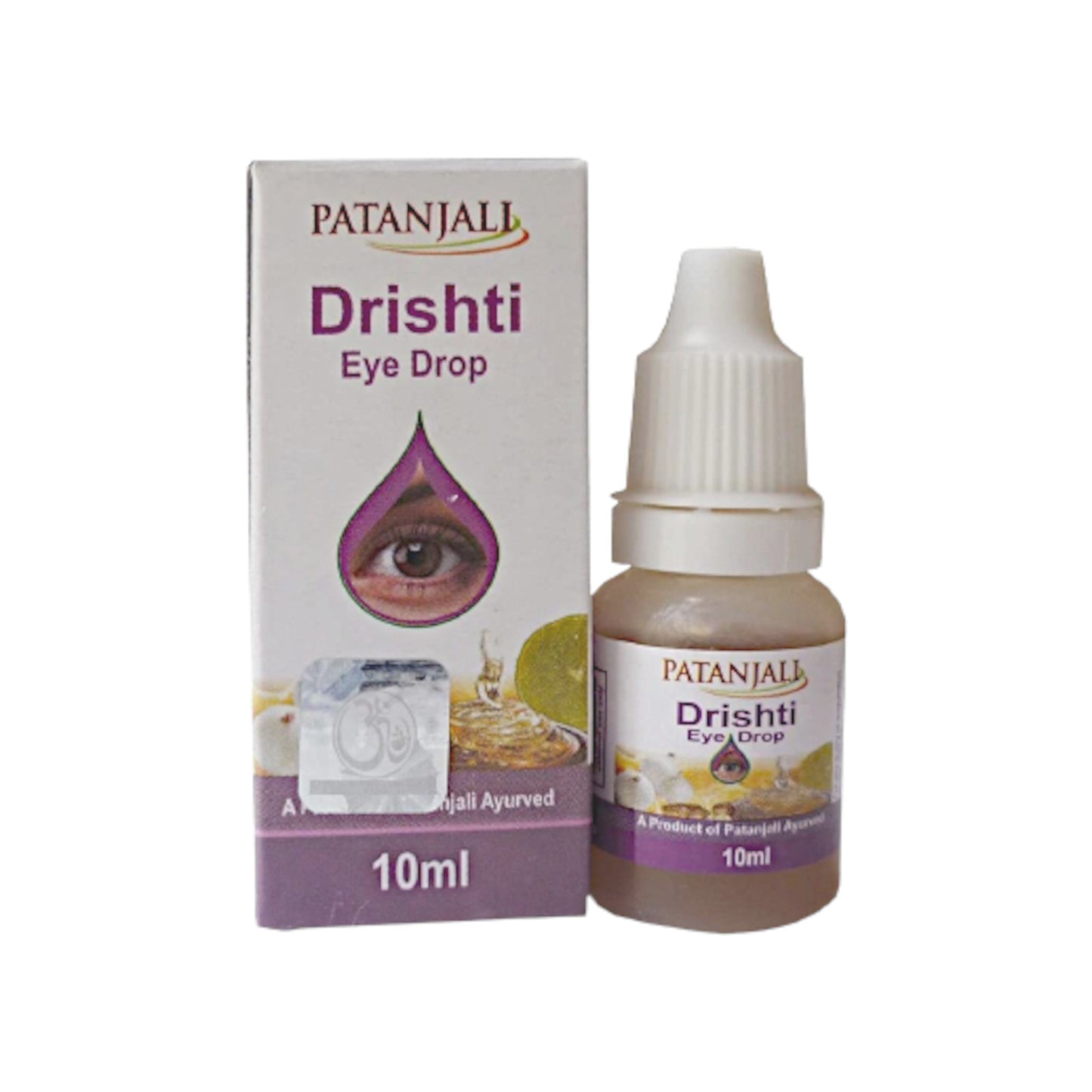 Image for Divya Patanjali Drishti Eye Drops - 10 ml. Ayurvedic eye care remedy for relief from minor eye discomforts.