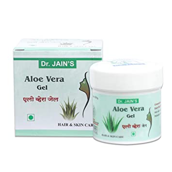 Image for Dr. Jain's Aloe Vera Gel - 100 g. Multipurpose natural gel for skin, suitable for all skin types.
