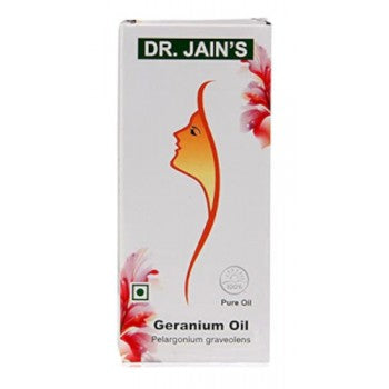 Image for Dr. Jain's Geranium Oil - 10 ml. Supports hormonal balance and has various therapeutic properties.