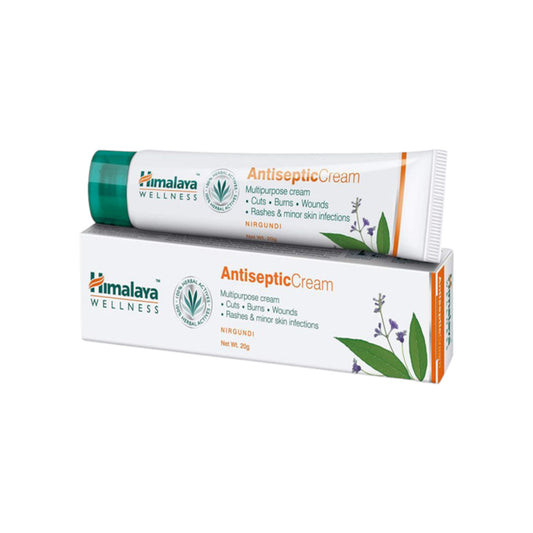 Image: Himalaya Herbals Antiseptic Cream 2 x 25 g - Natural wound healer for various skin issues.