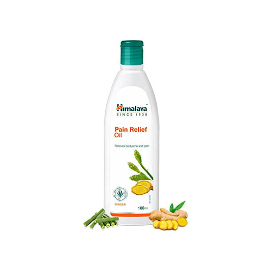 Image: Himalaya Herbals Pain Relief Oil 100 ml: Natural analgesic for muscle and joint pain relief.