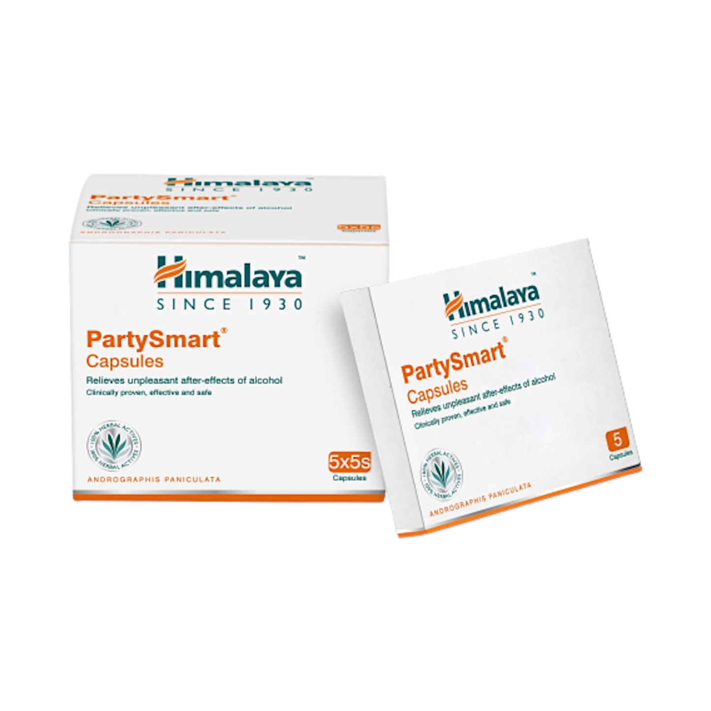 Image: Himalaya Herbals PartySmart 10 Tablets: Remedy to counter alcohol side effects and hangover symptoms. Protects the liver. 