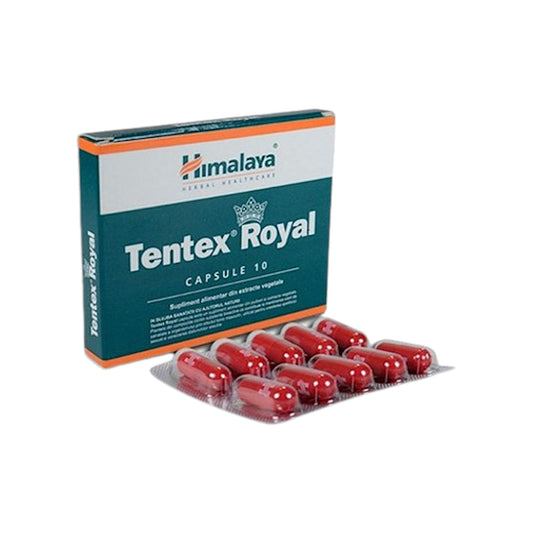 Image: Himalaya Tentex Forte 10 Tablets - Supports male sexual function and performance, enhancing libido, stamina, and pleasure.
